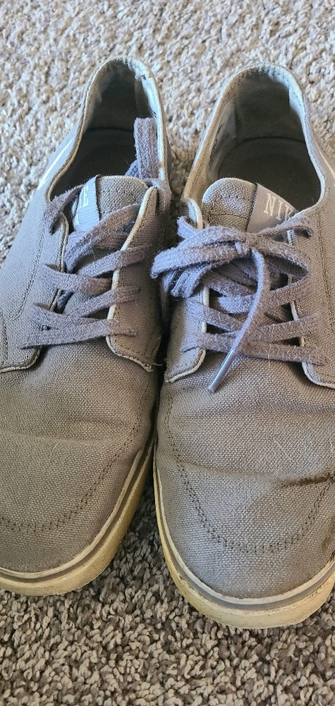 Grey shoes
